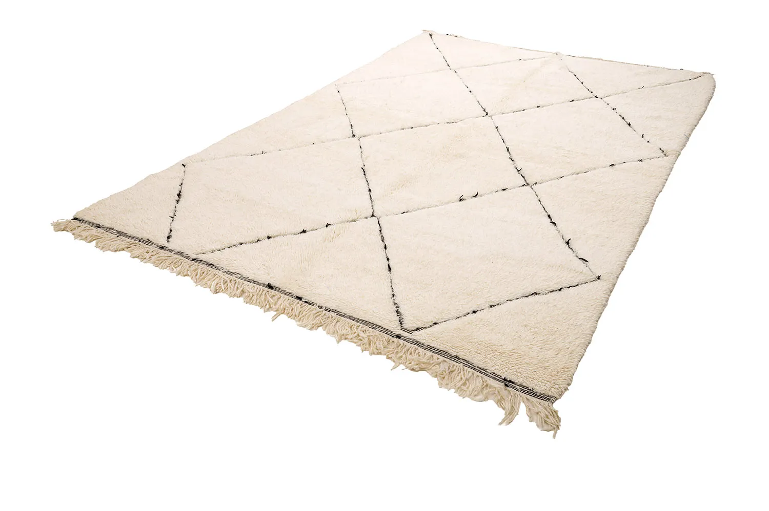 Kilim Marocký Berberský koberec Beni Ourain 195 x 305 cm