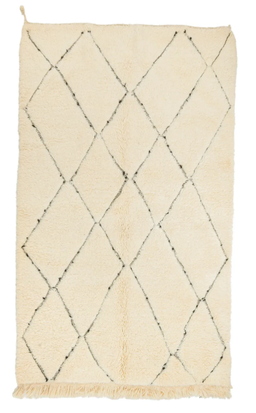 Kilim Marocký Berberský koberec Beni Ourain 155 x 255 cm