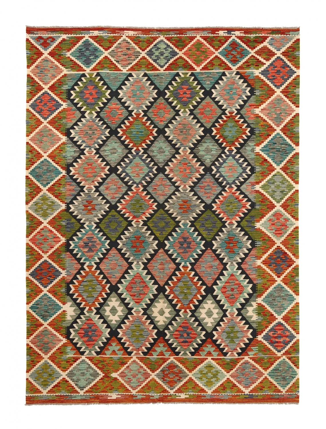 Orientální kilim koberec 284 x 207 cm