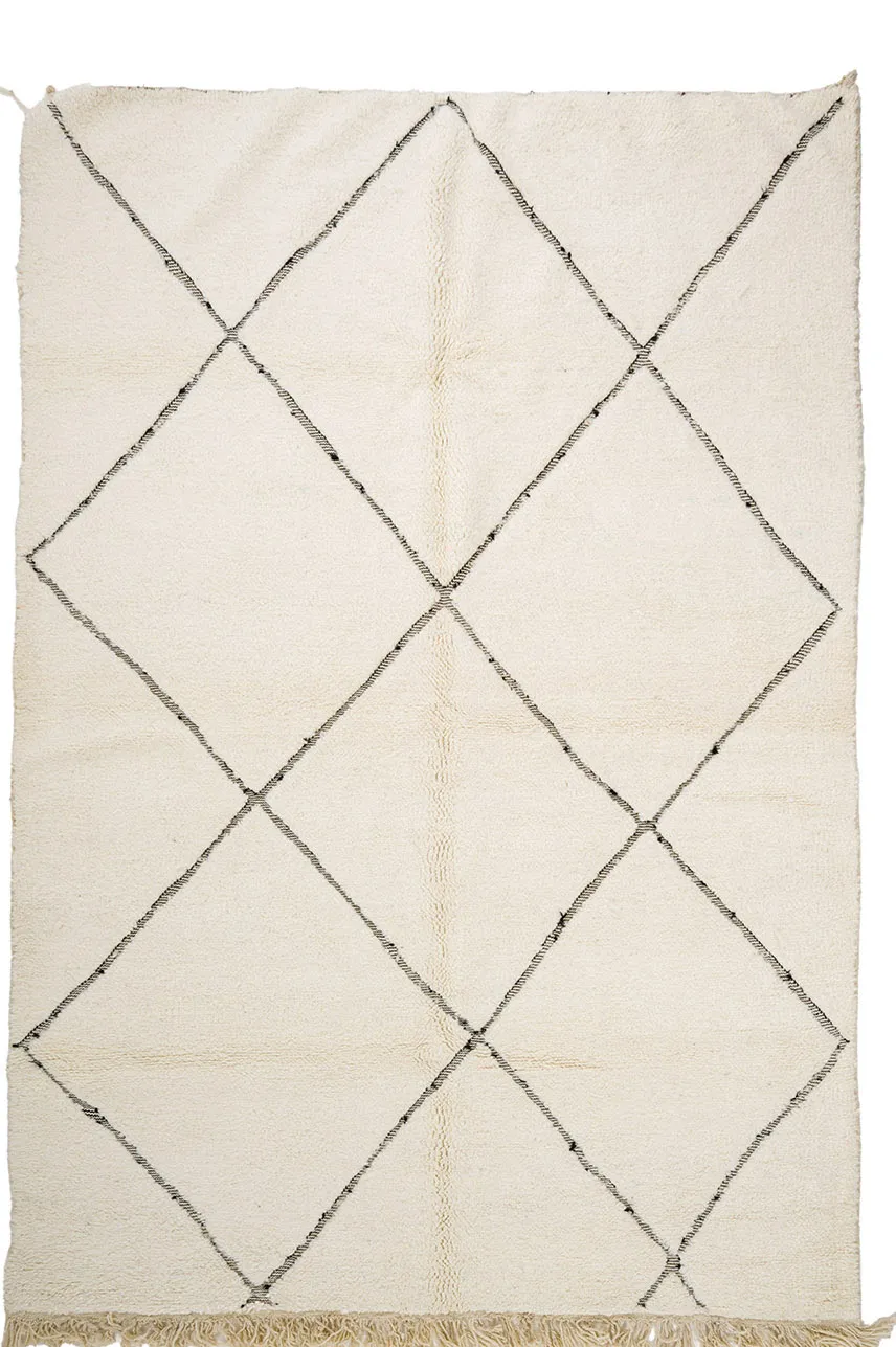Kilim Marocký Berberský koberec Beni Ourain 210 x 305 cm