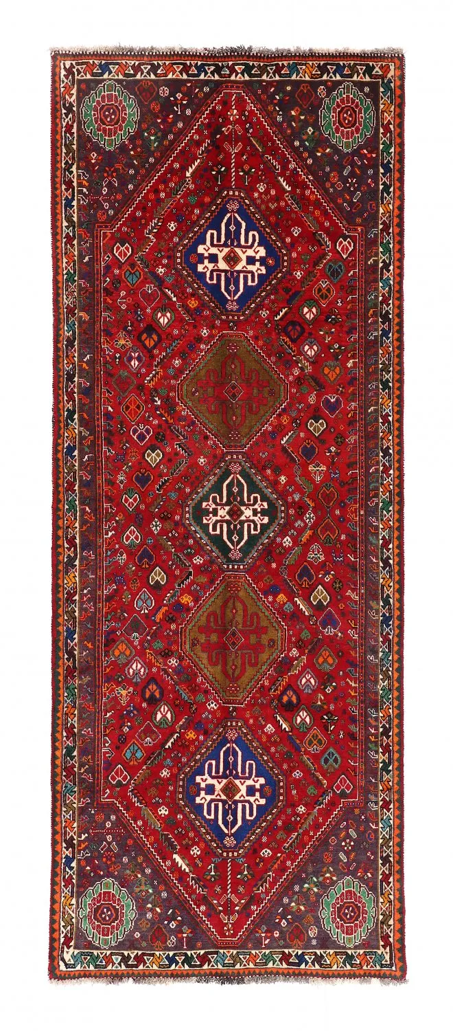 Orientální Koberec Hamedan 280 x 107 cm