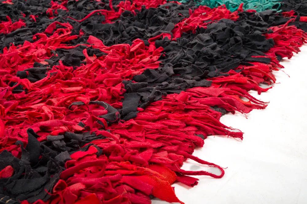 Marocký Berberský koberec Boucherouite 285 x 160 cm