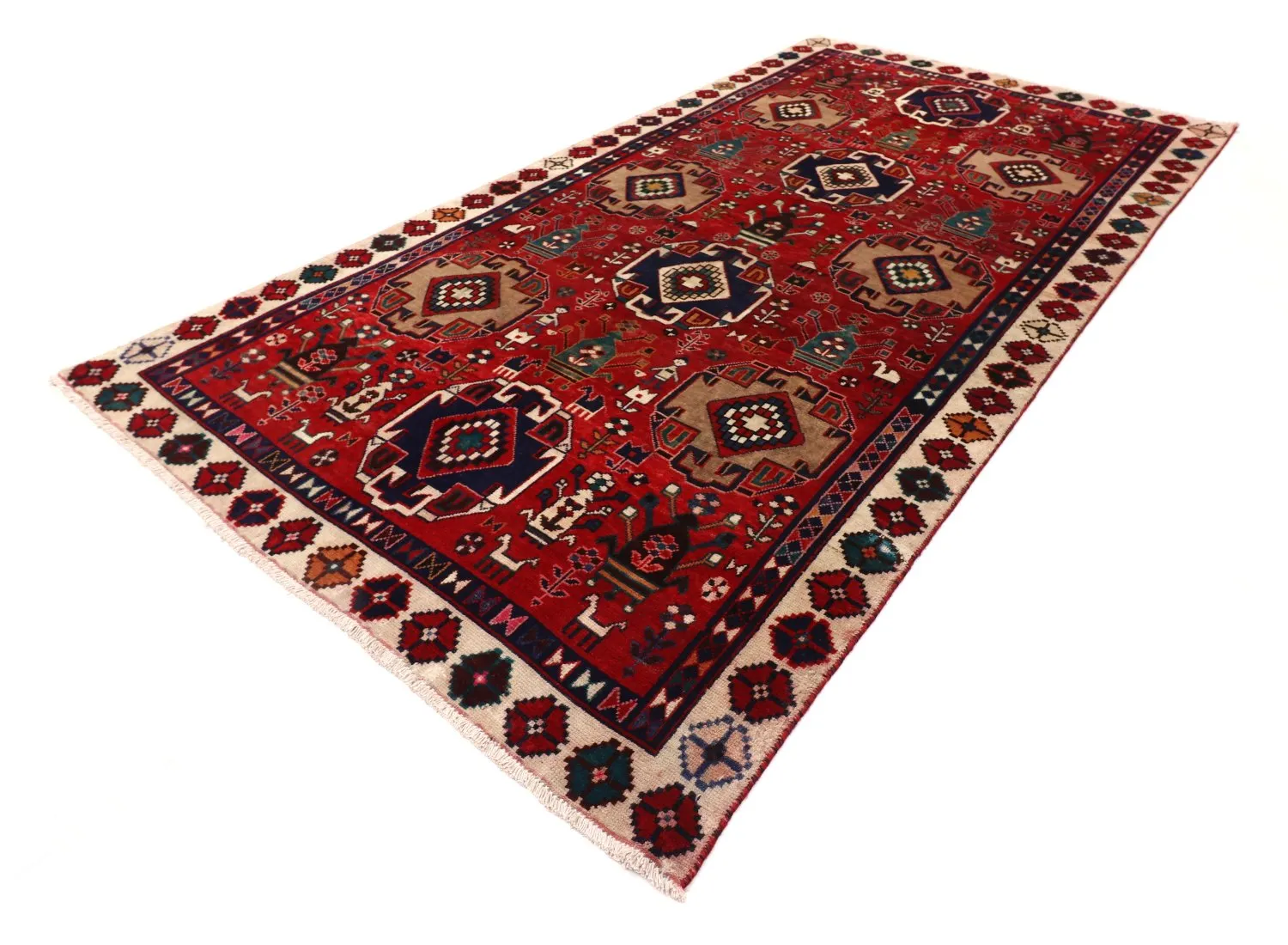 Orientální Koberec Hamedan 280 x 146 cm
