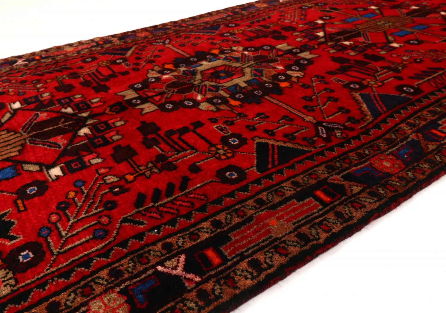 Orientální Koberec Hamedan 302 x 108 cm