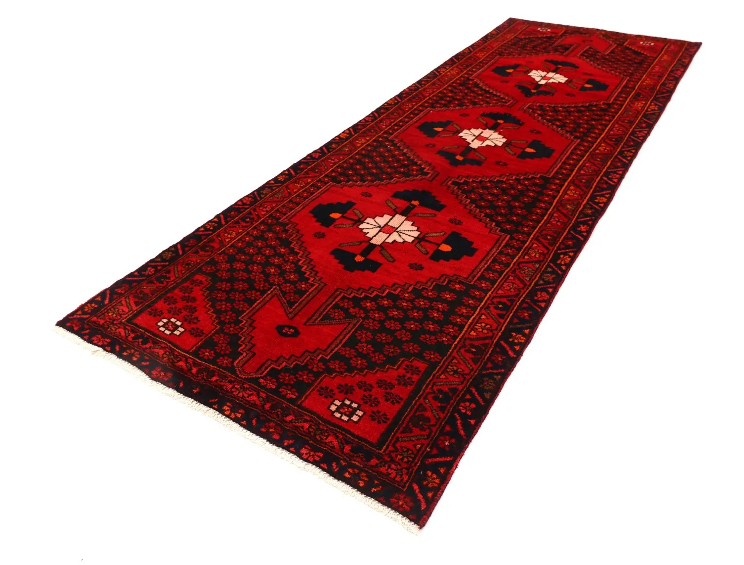 Orientální Koberec Hamedan 291 x 101 cm