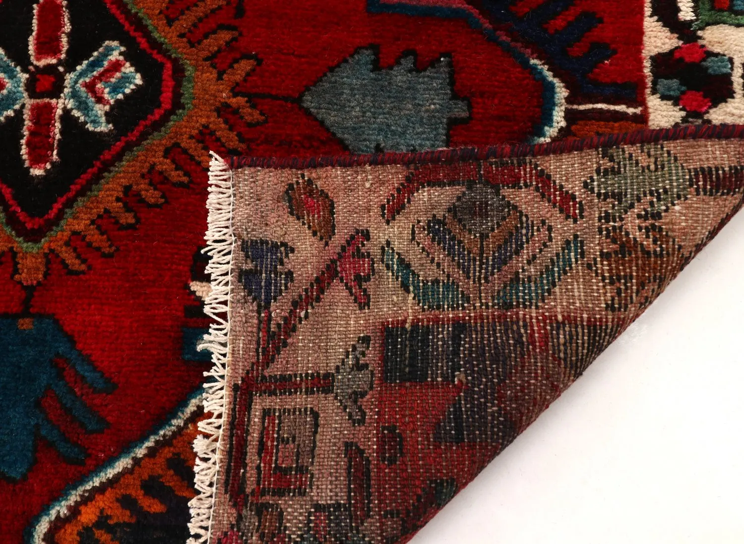Orientální Koberec Hamedan 307 x 104 cm