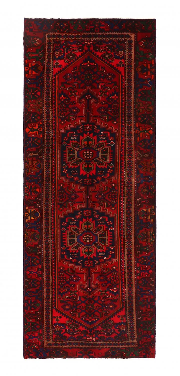 Orientální Koberec Hamedan 301 x 113 cm