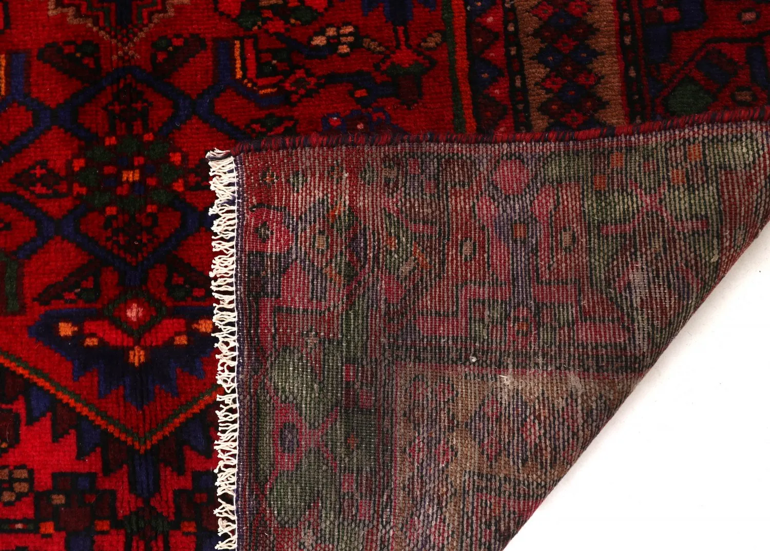 Orientální Koberec Hamedan 301 x 113 cm