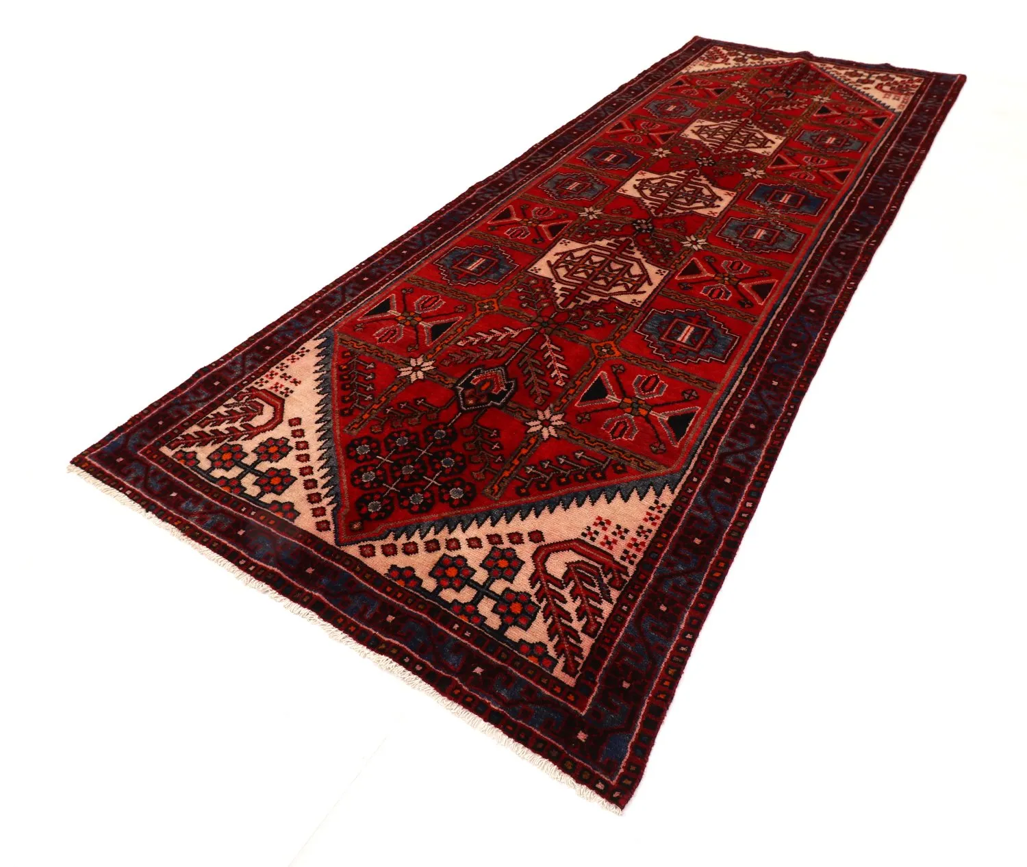 Orientální Koberec Hamedan 312 x 116 cm