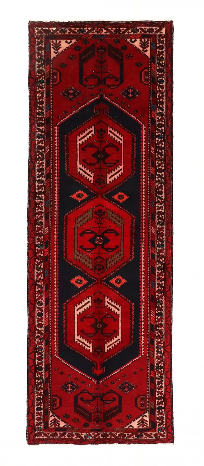 Orientální Koberec Hamedan 293 x 102 cm