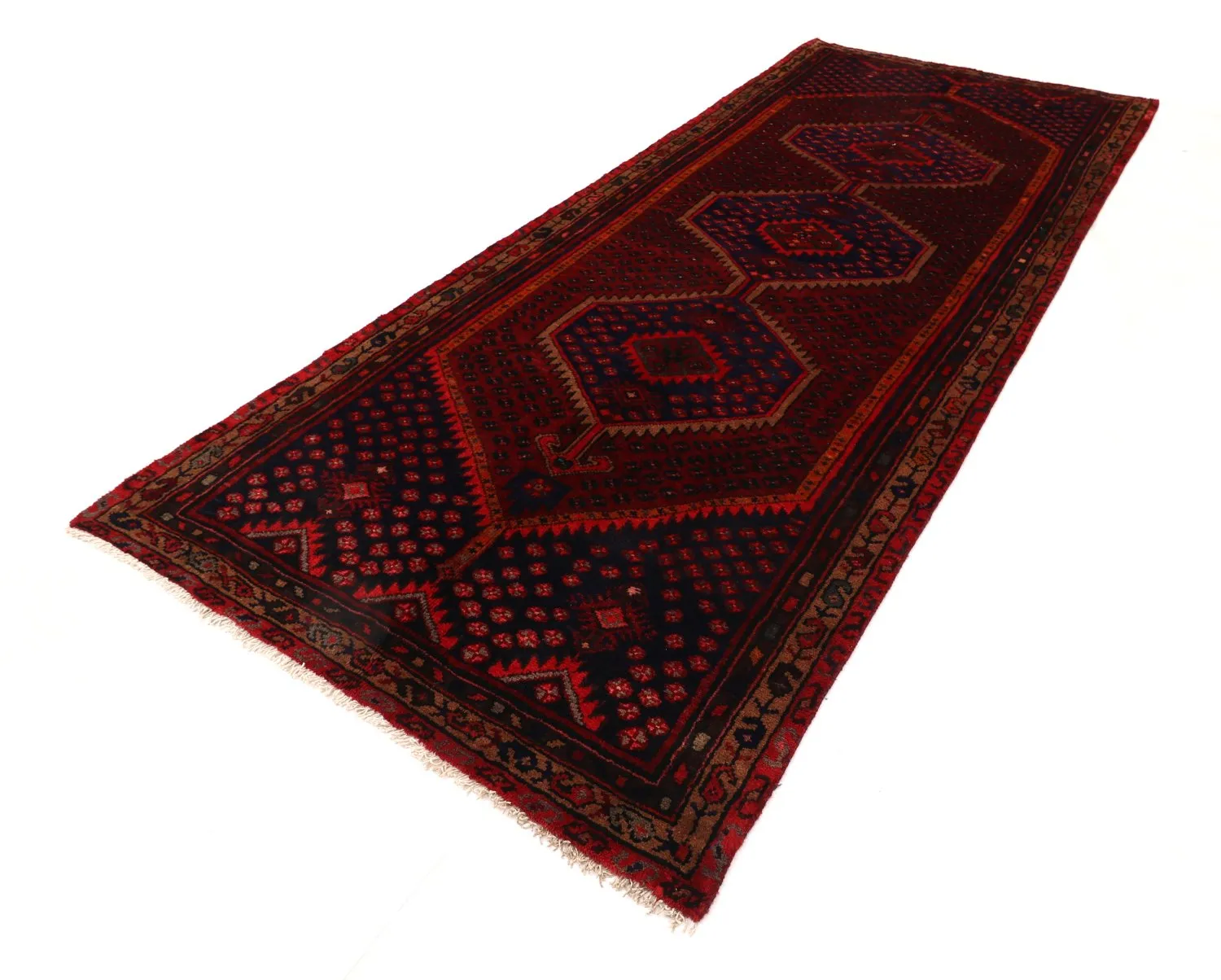 Orientální Koberec Hamedan 281 x 118 cm