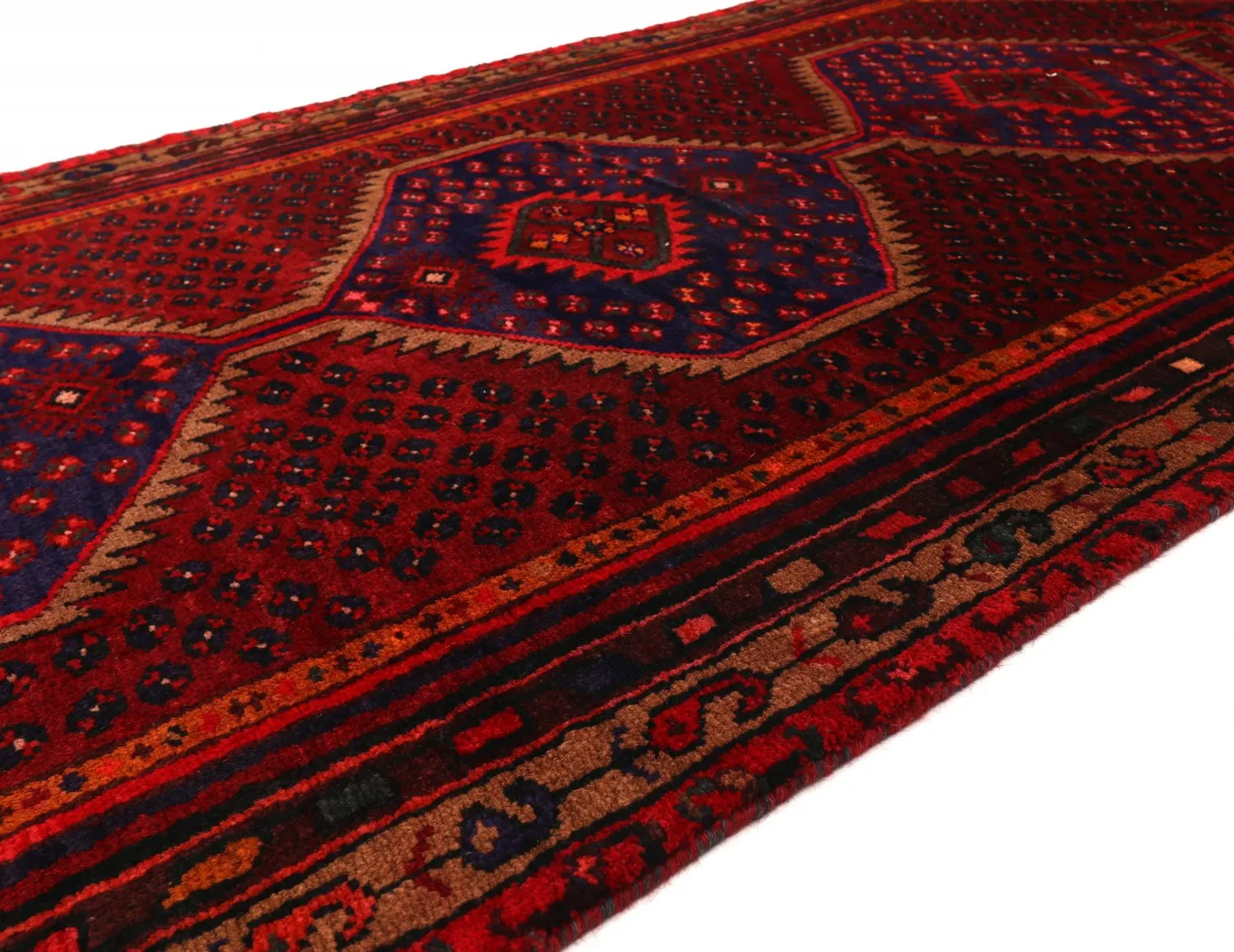 Orientální Koberec Hamedan 281 x 118 cm