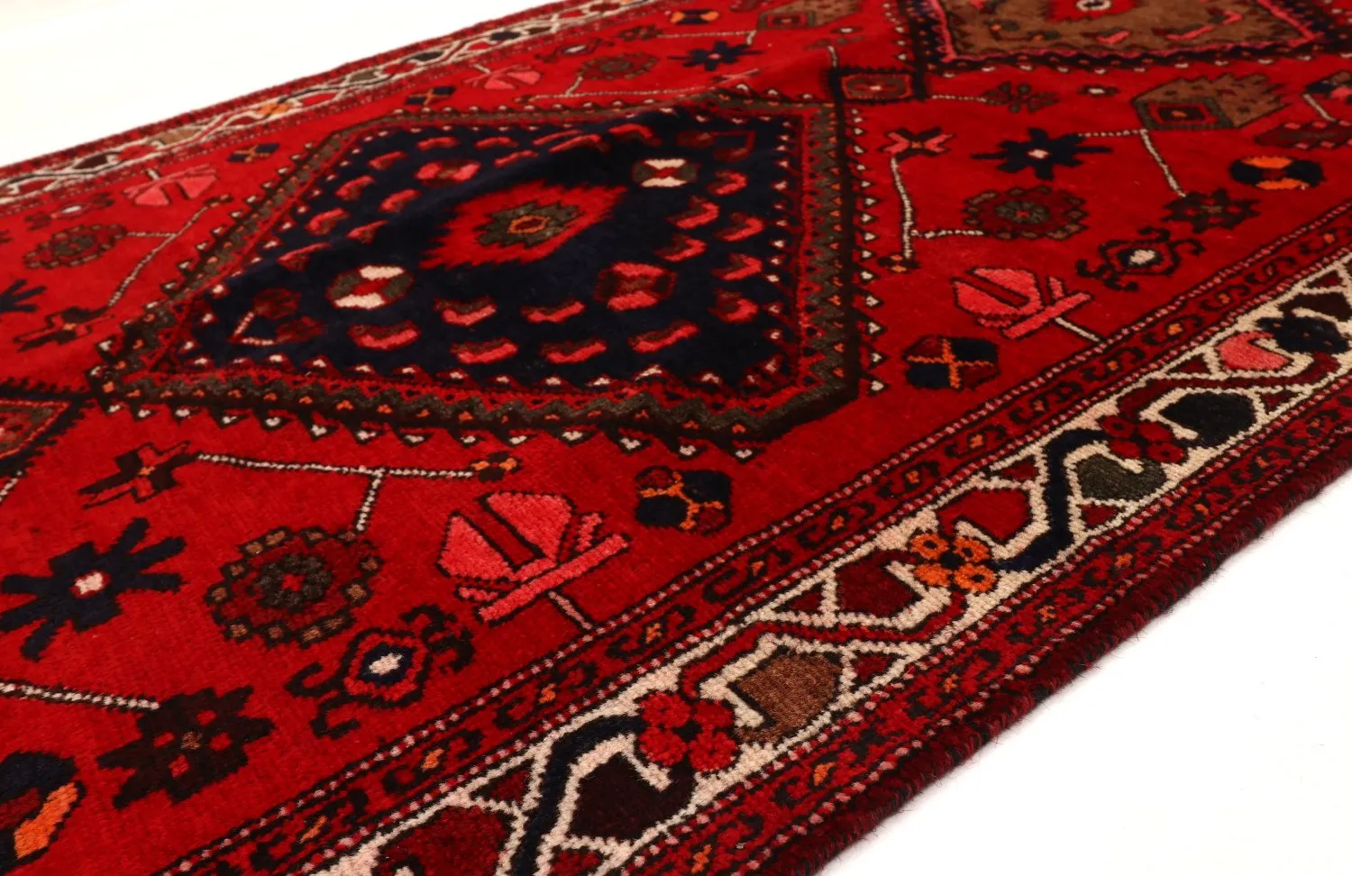 Orientální Koberec Hamedan 314 x 110 cm