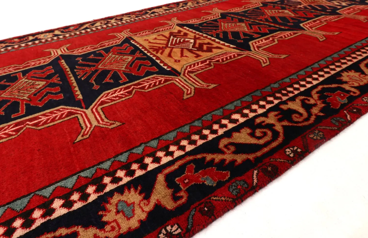 Orientální Koberec Hamedan 315 x 137 cm