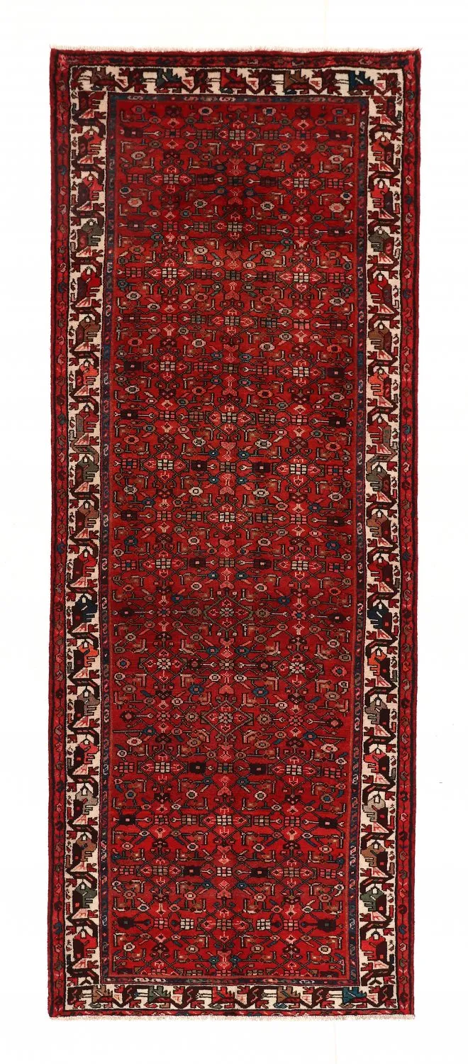 Orientální Koberec Hamedan 311 x 109 cm