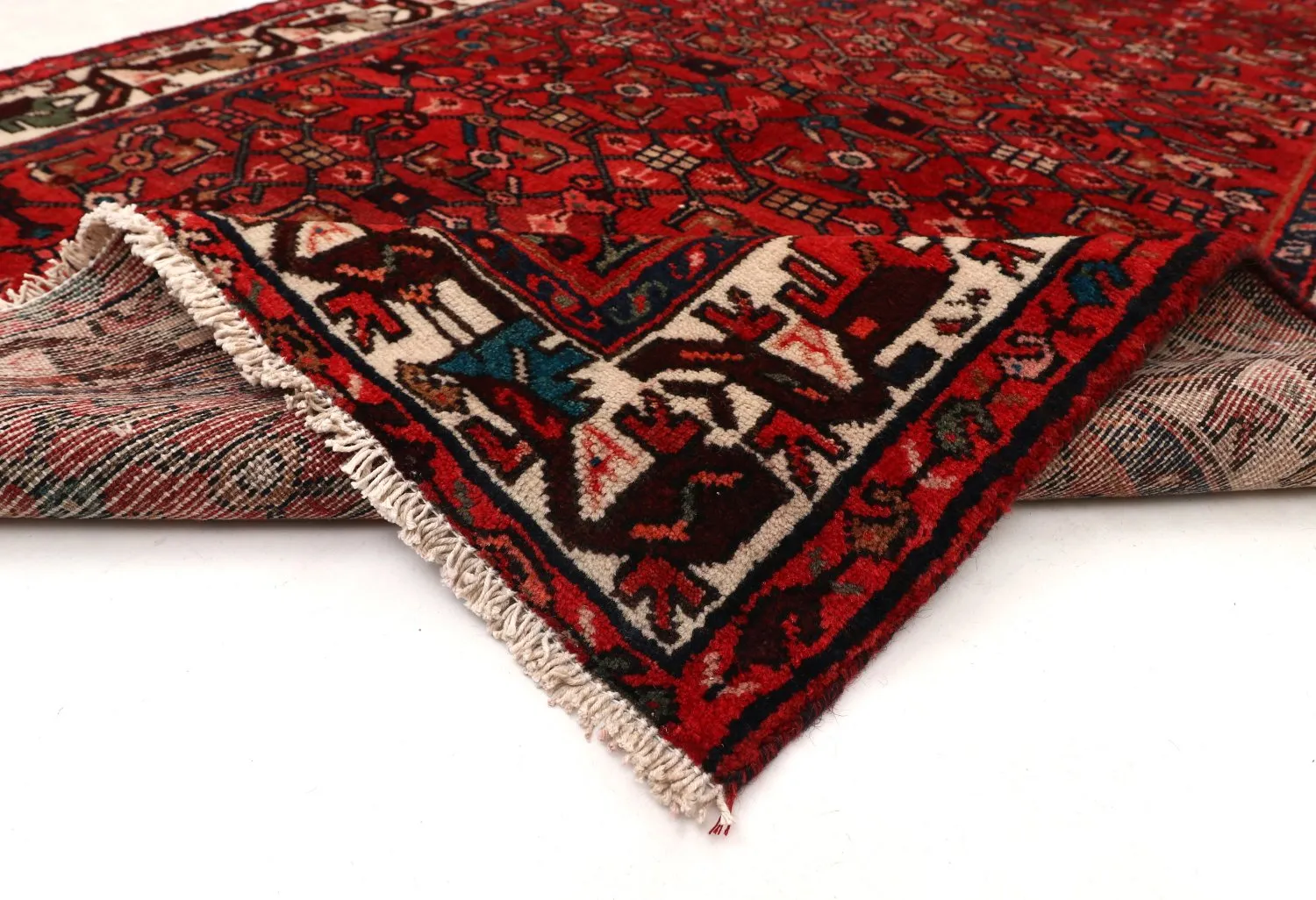 Orientální Koberec Hamedan 311 x 109 cm
