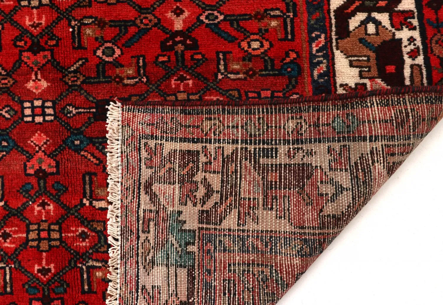 Orientální Koberec Hamedan 311 x 109 cm