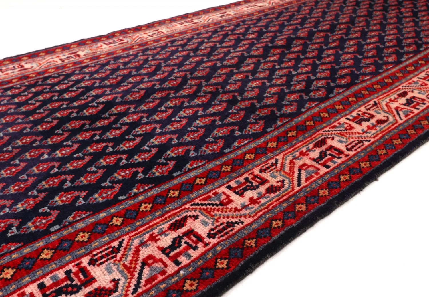Orientální Koberec Hamedan 318 x 103 cm