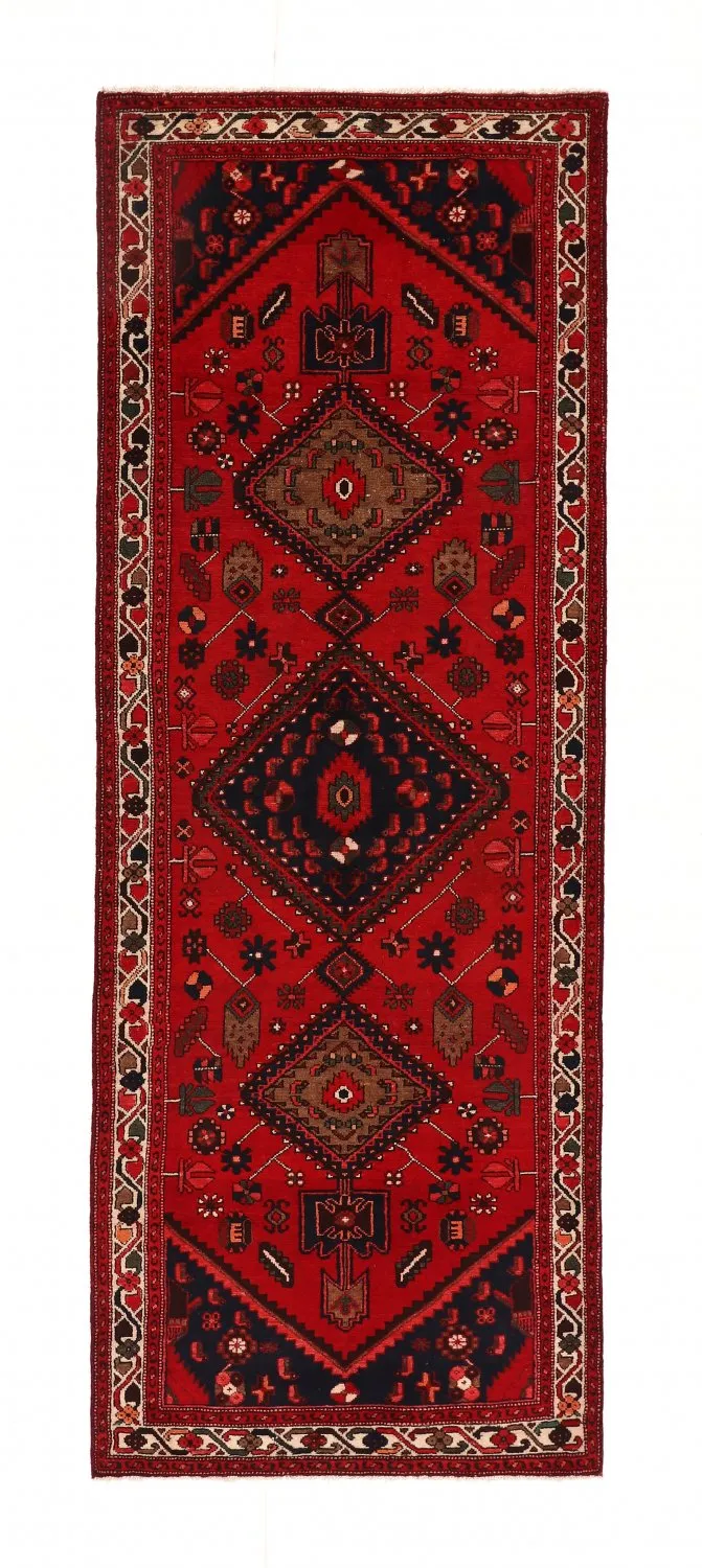 Orientální Koberec Hamedan 306 x 111 cm