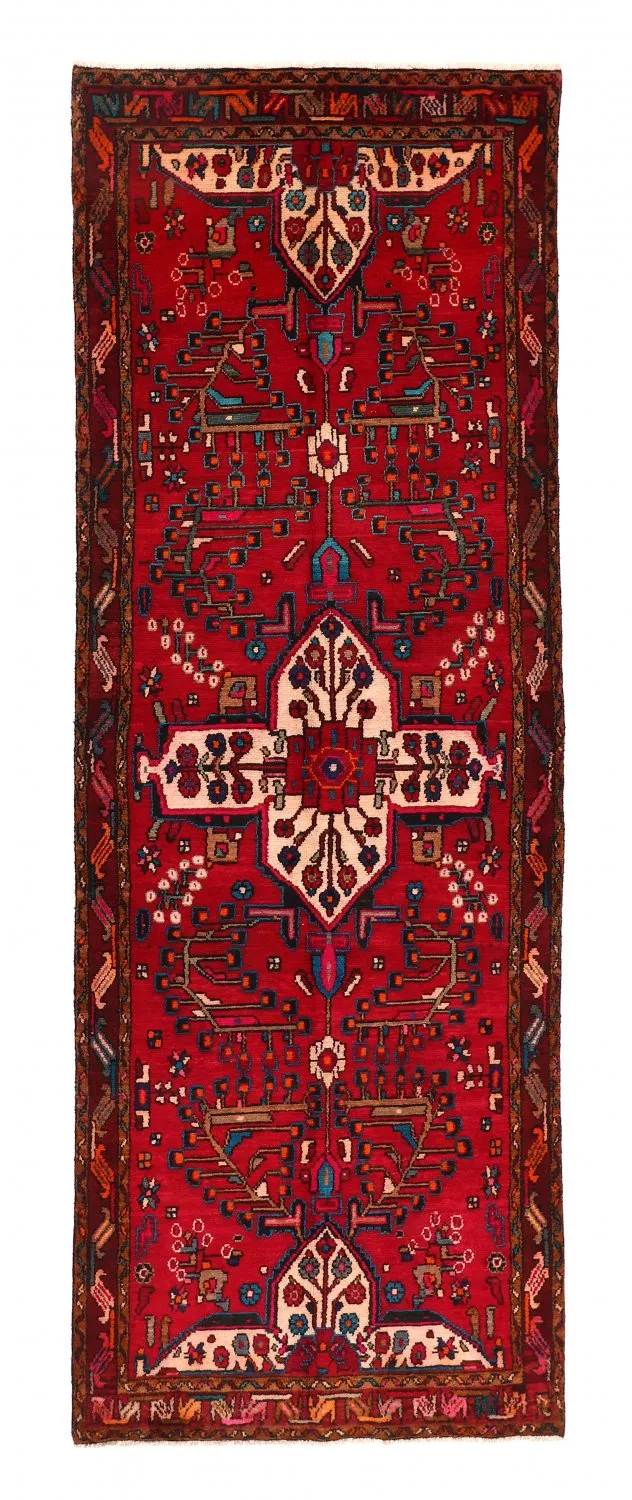 Orientální Koberec Hamedan 312 x 111 cm