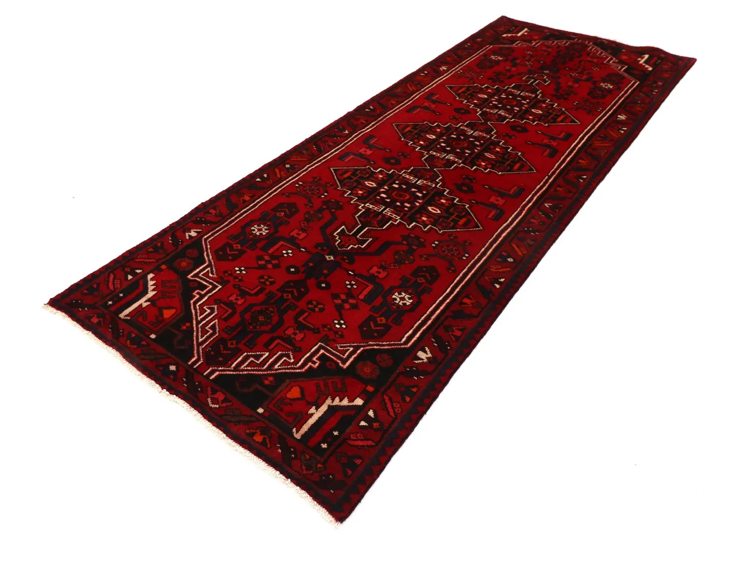 Orientální Koberec Hamedan 286 x 104 cm