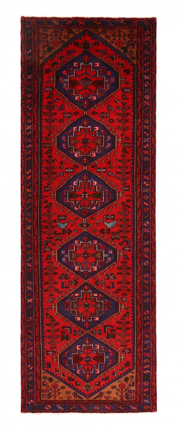 Orientální Koberec Hamedan 292 x 101 cm