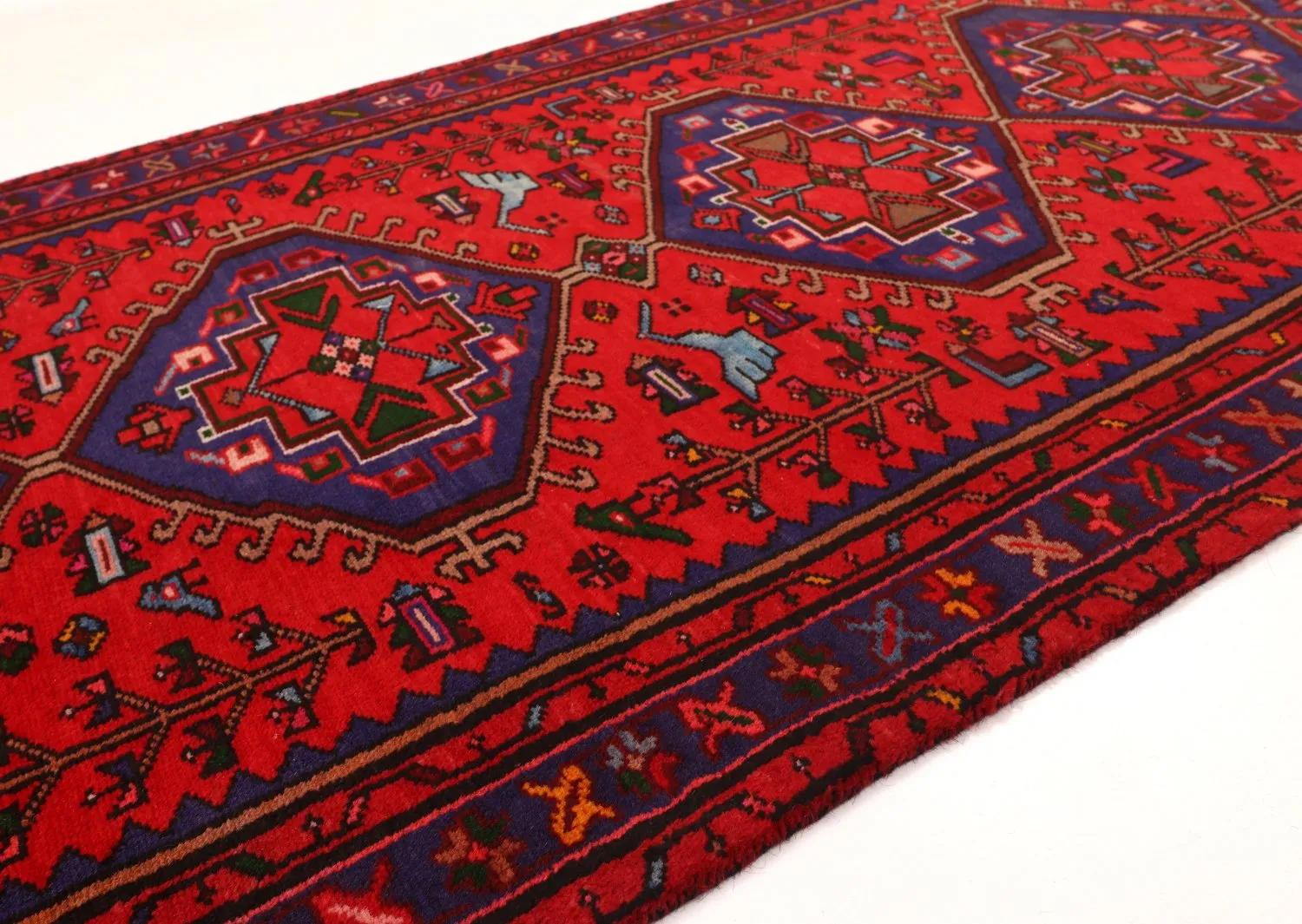 Orientální Koberec Hamedan 292 x 101 cm
