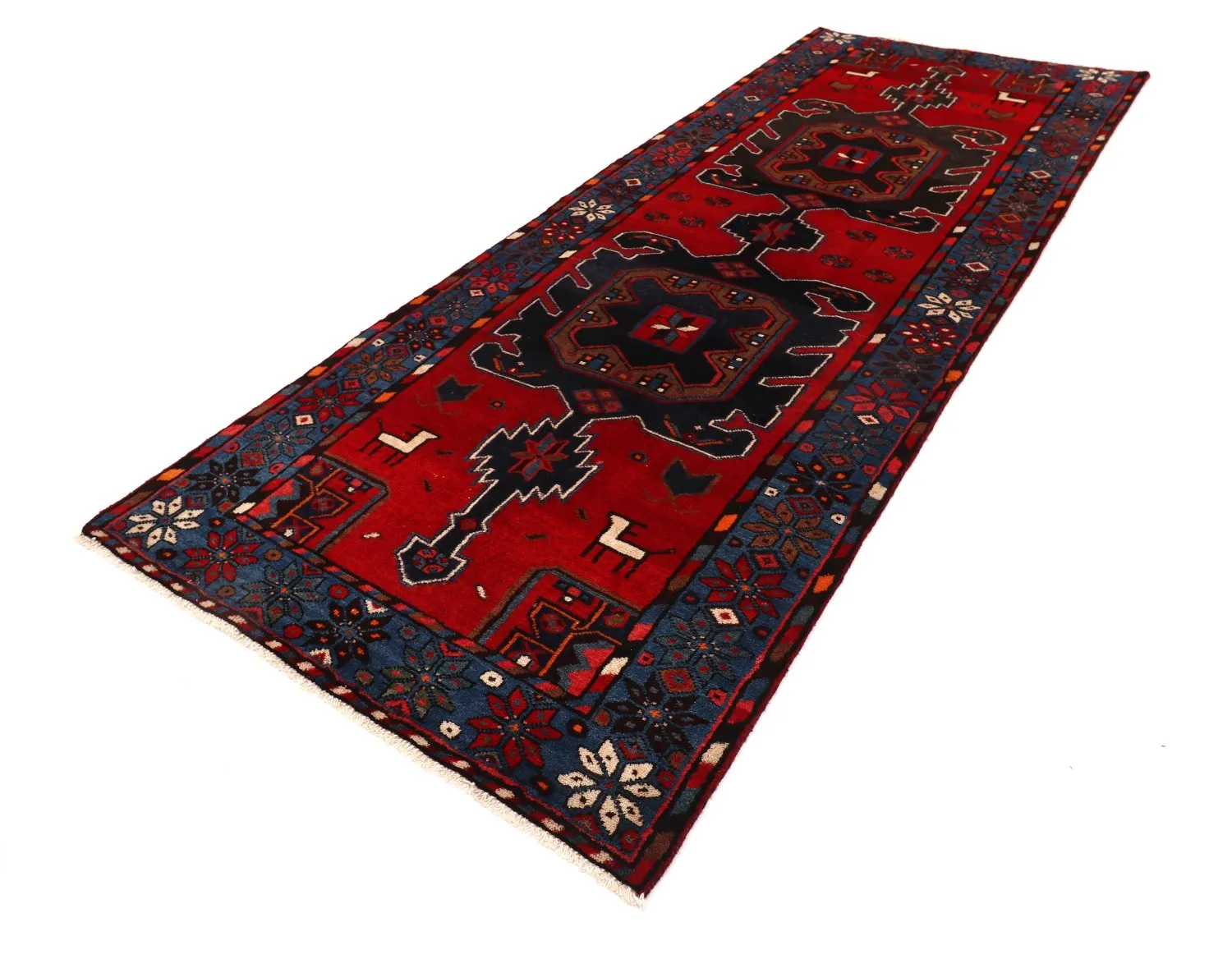 Orientální Koberec Hamedan 292 x 107 cm