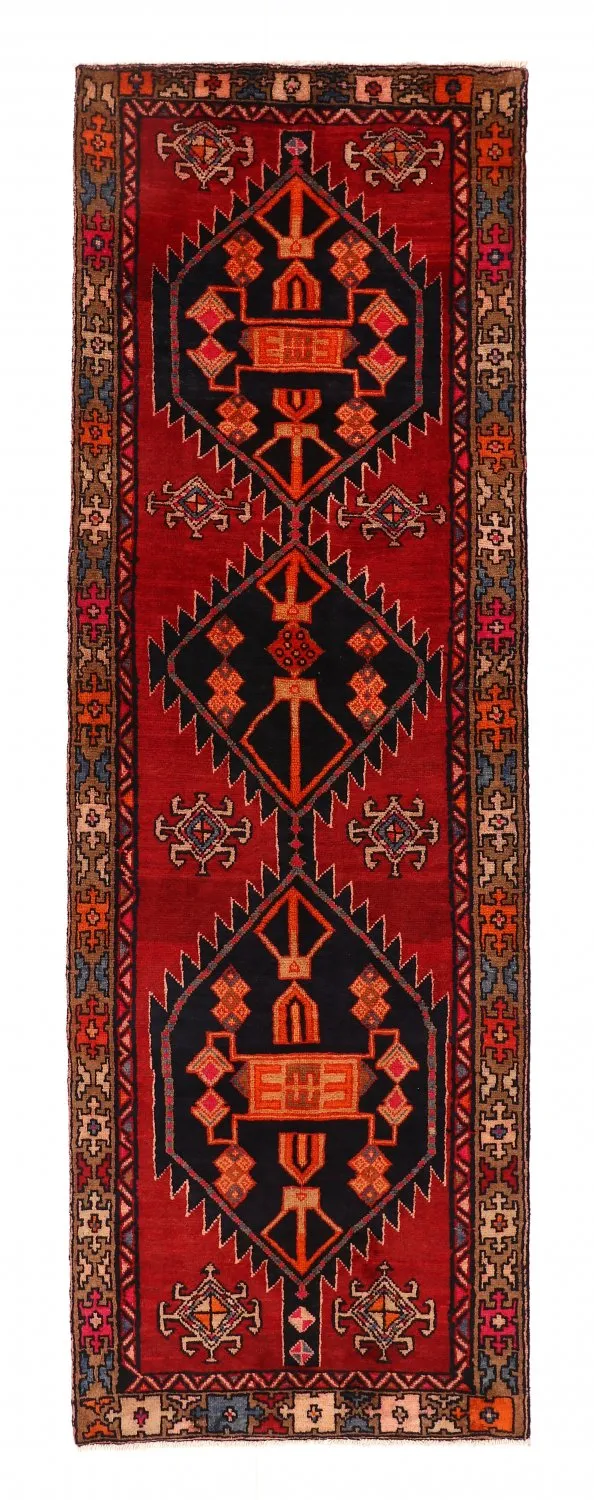 Orientální Koberec Hamedan 297 x 101 cm