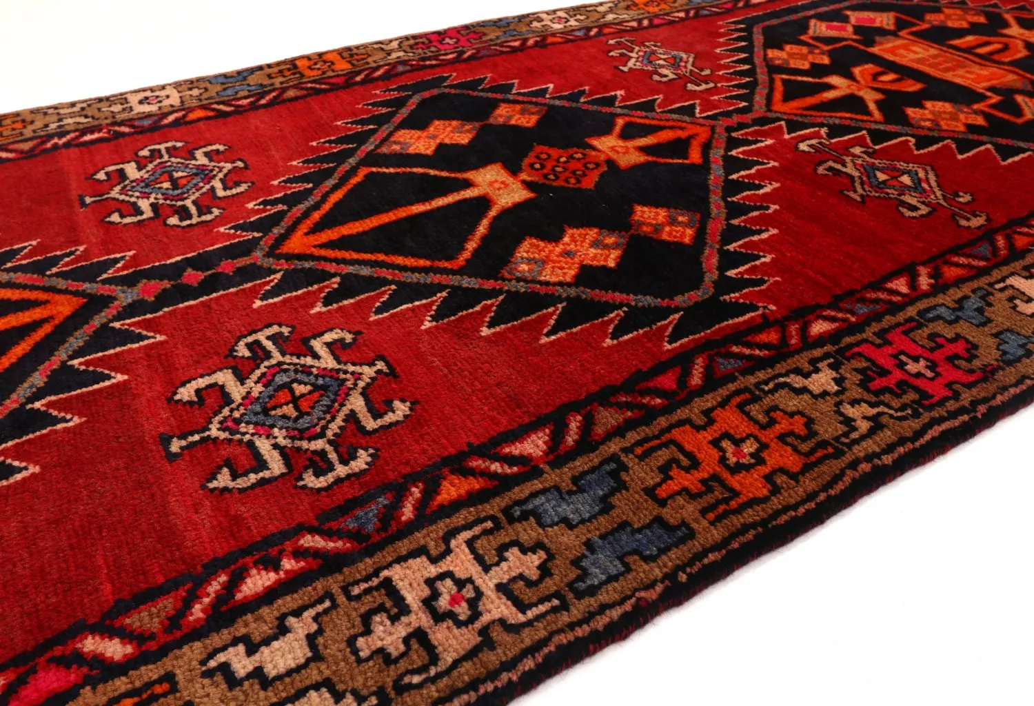 Orientální Koberec Hamedan 297 x 101 cm