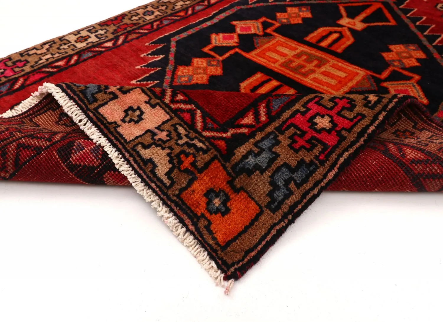 Orientální Koberec Hamedan 297 x 101 cm