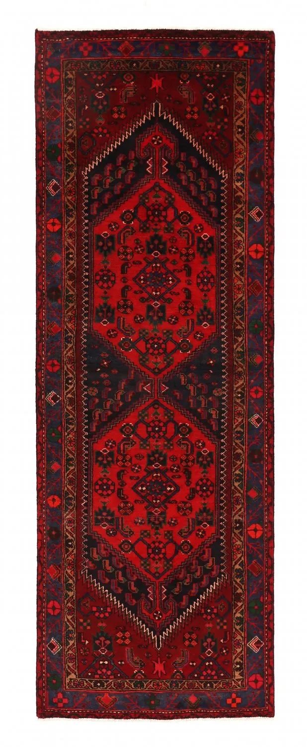 Orientální Koberec Hamedan 298 x 102 cm