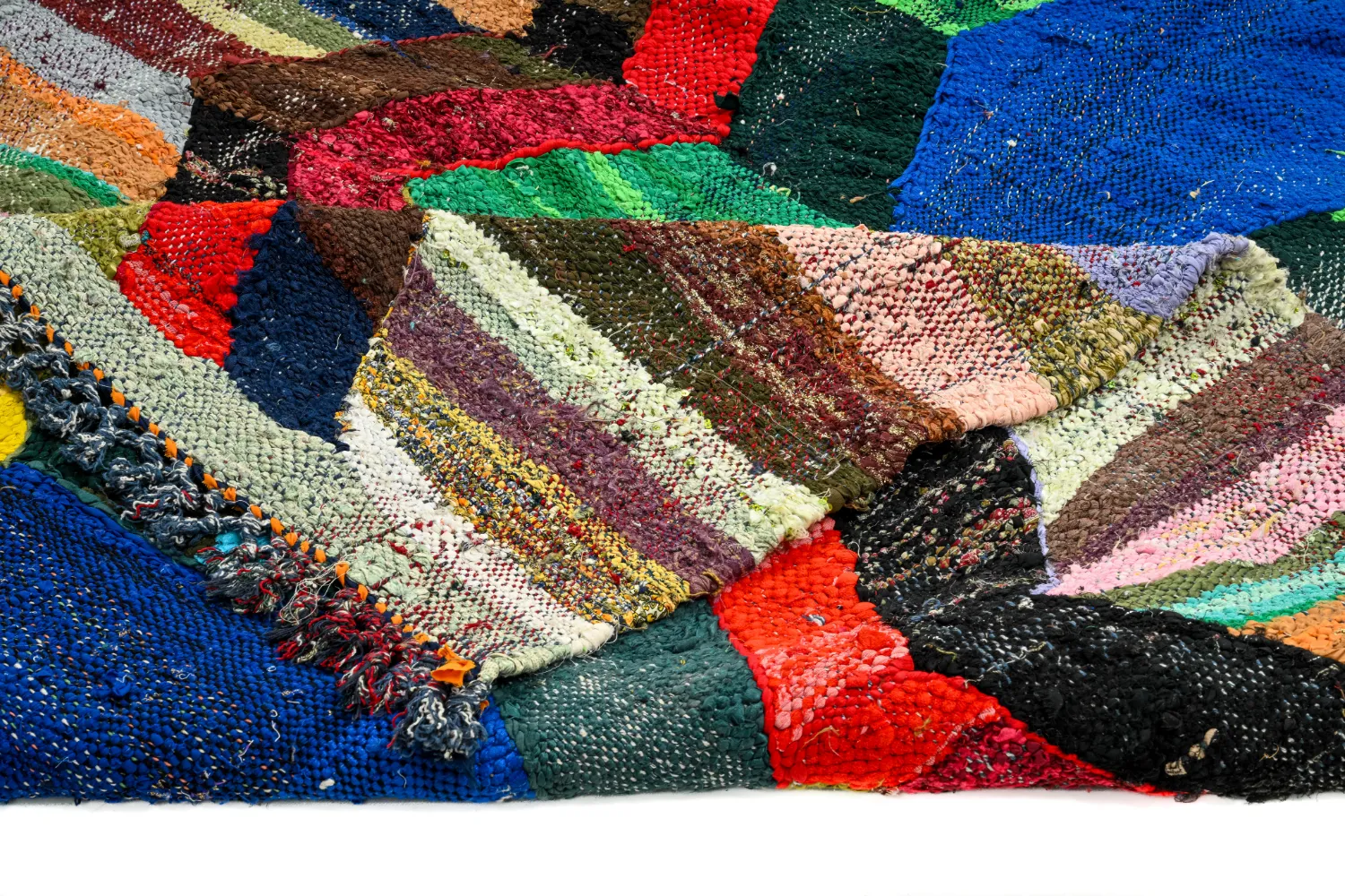 Marocký Berberský koberec Boucherouite 150 x 275 cm