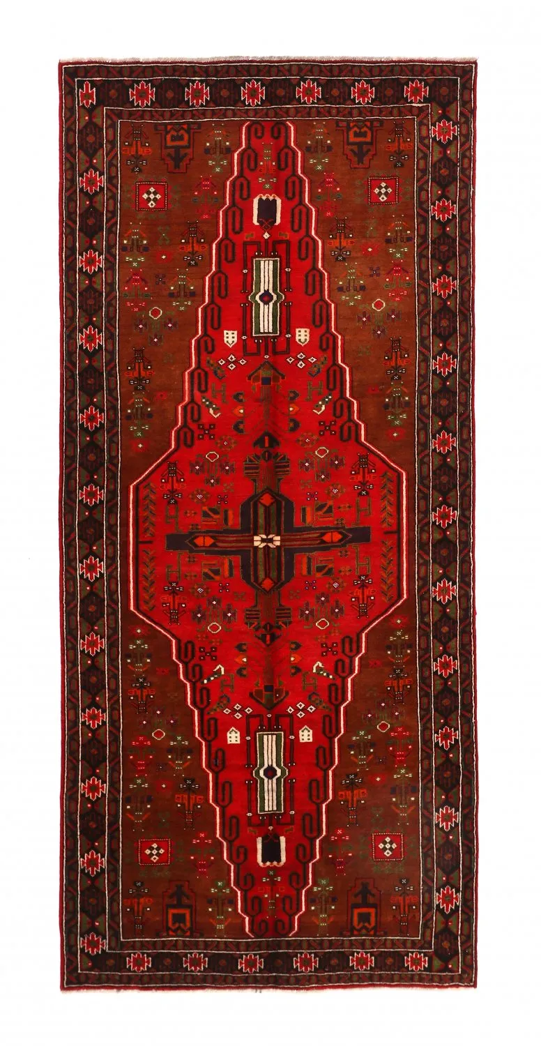 Orientální Koberec Hamedan 297 x 131 cm