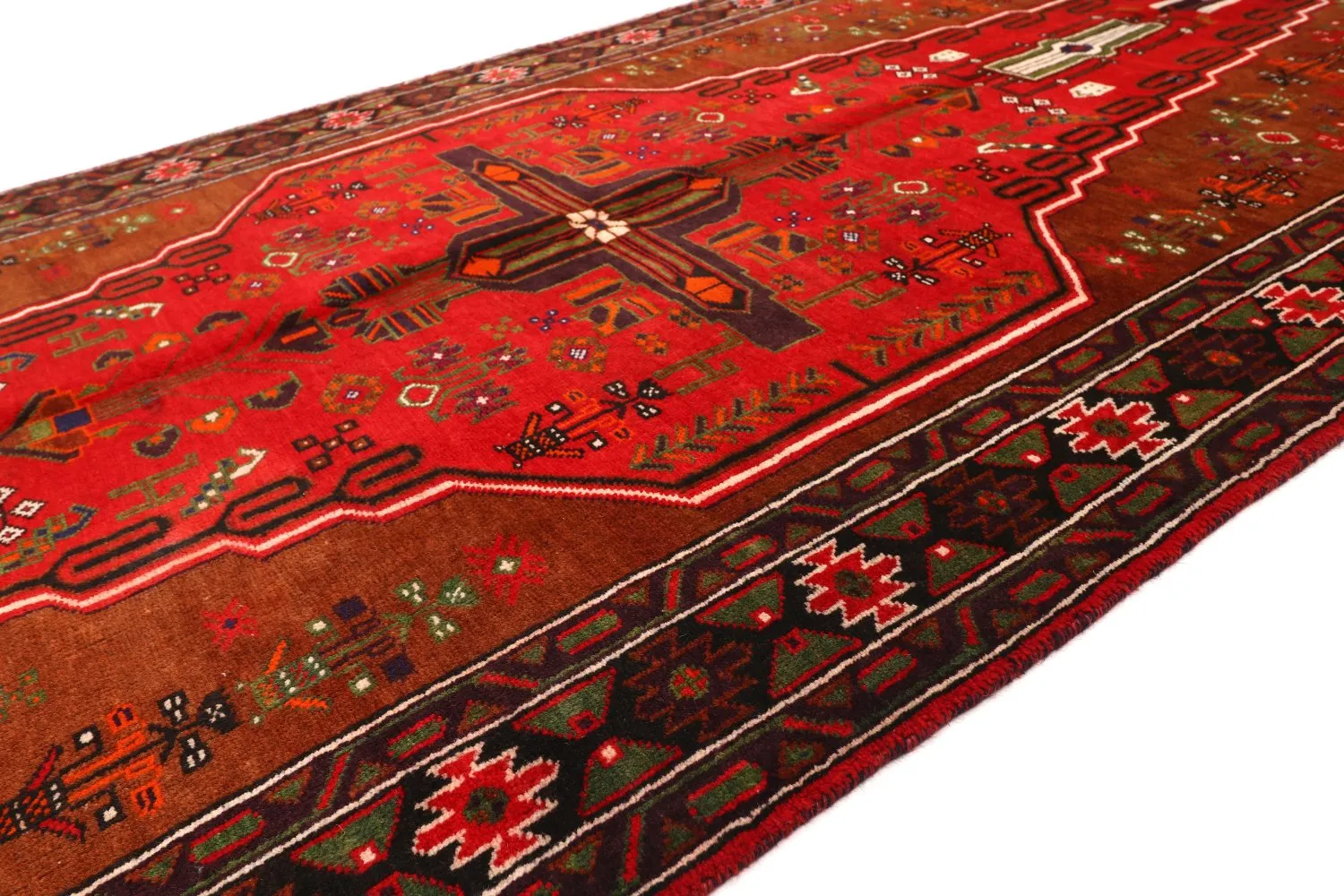 Orientální Koberec Hamedan 297 x 131 cm