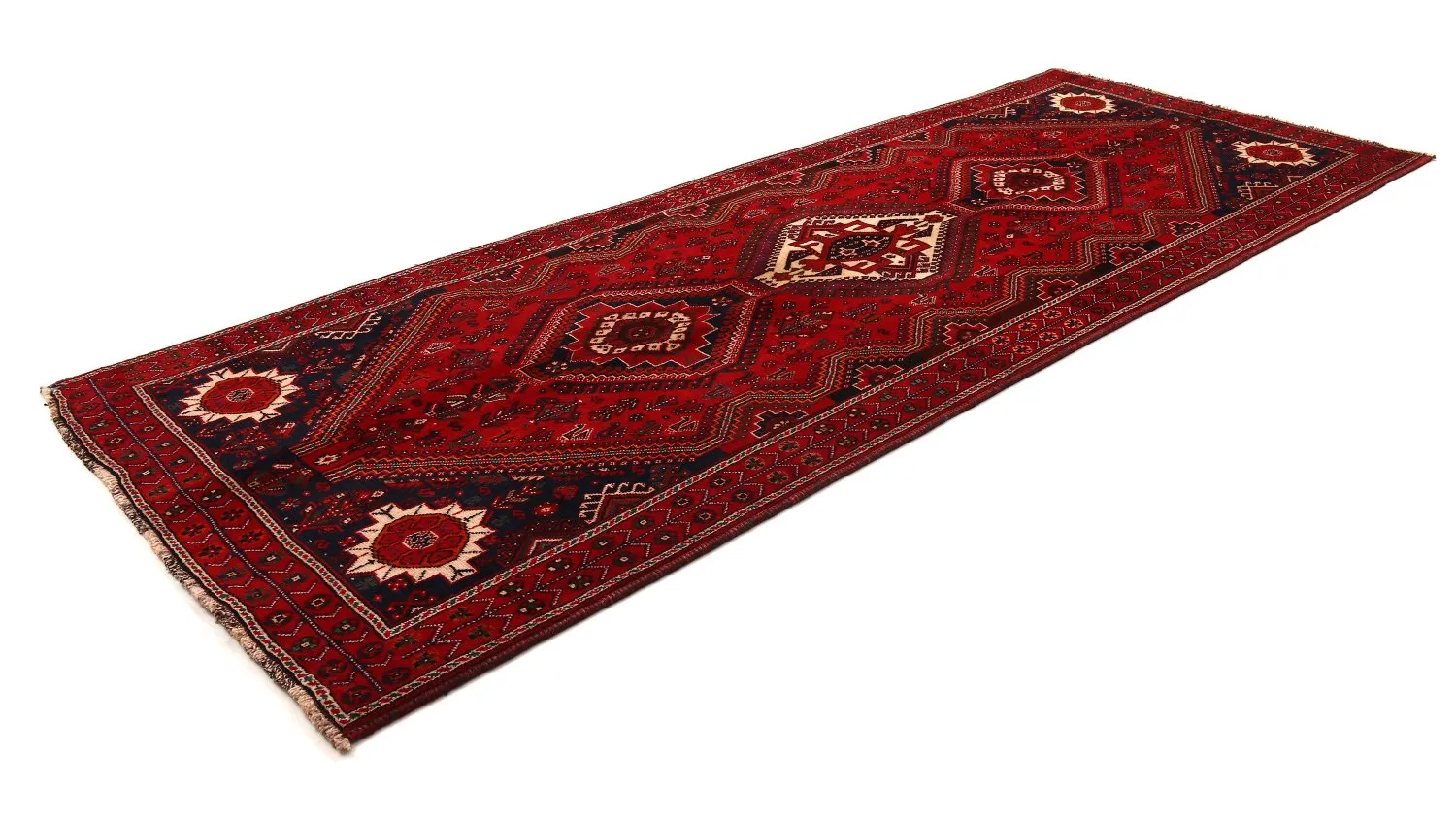 Orientální Koberec Hamedan 296 x 112 cm