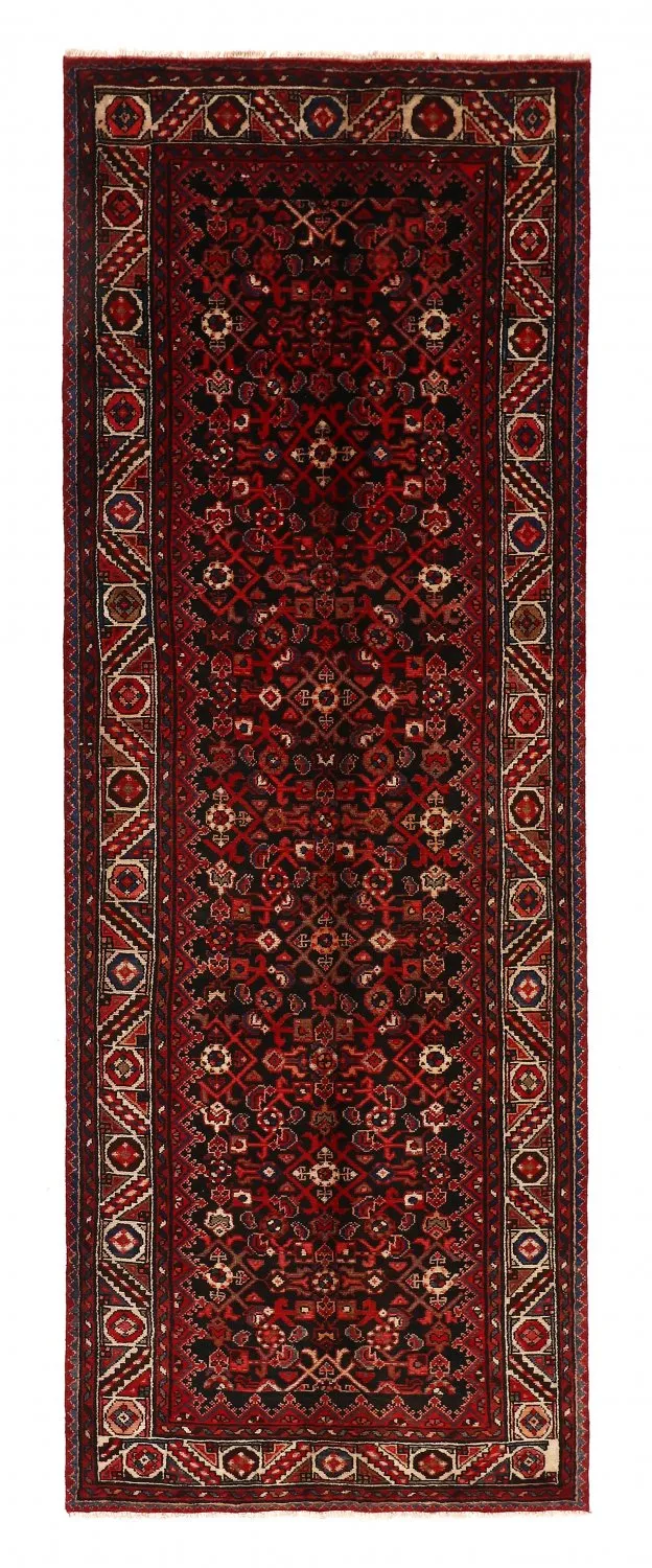 Orientální Koberec Hamedan 322 x 114 cm