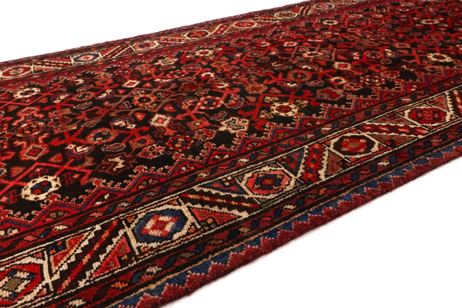 Orientální Koberec Hamedan 322 x 114 cm