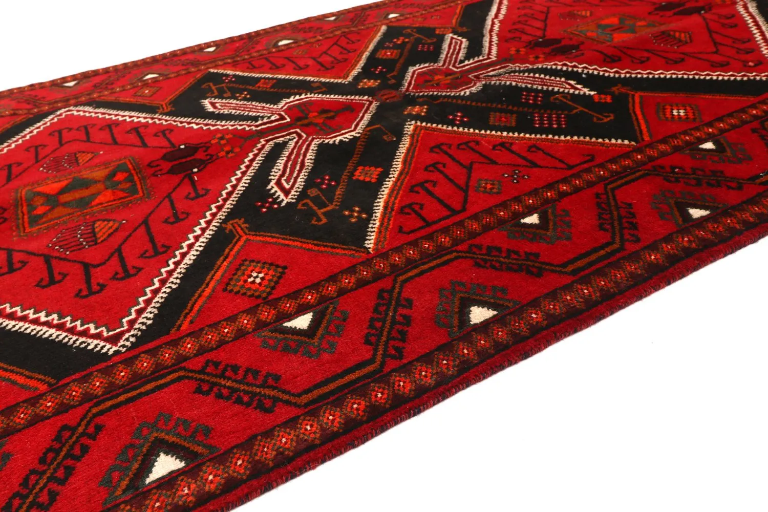 Orientální Koberec Hamedan 299 x 127 cm