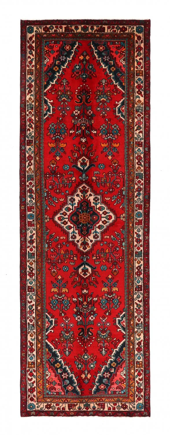 Orientální Koberec Hamedan 309 x 103 cm