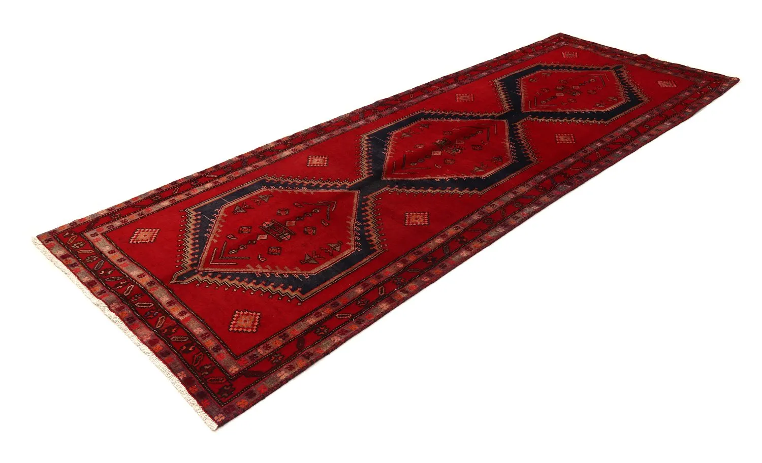 Orientální Koberec Hamedan 305 x 108 cm