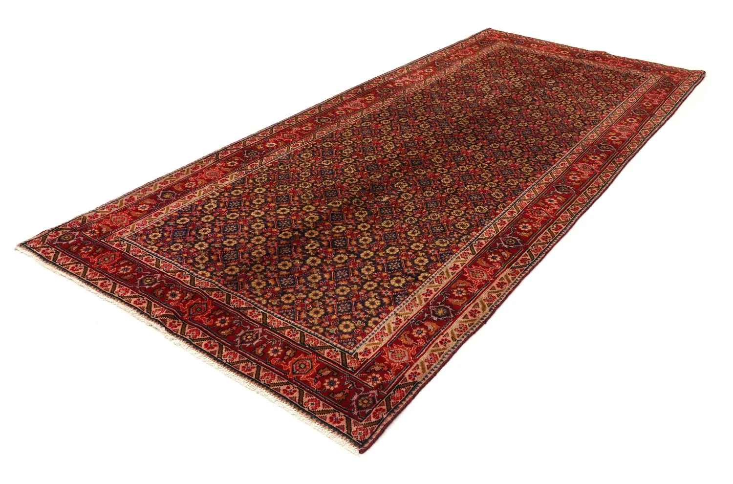 Orientální Koberec Hamedan 318 x 143 cm