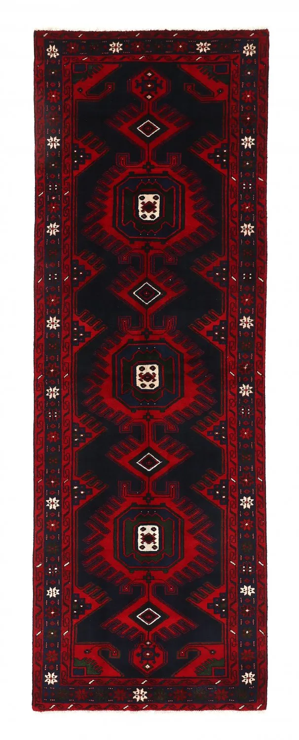 Orientální Koberec Hamedan 308 x 102 cm