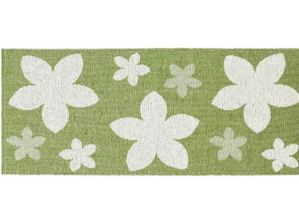 Plastové rohože - Horredsmattan Flower (zelená)