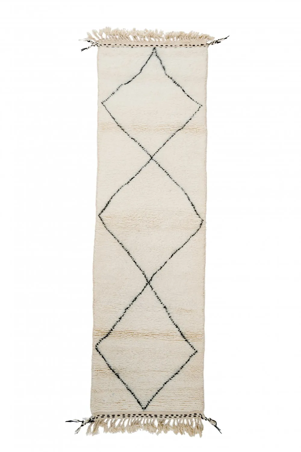 Kilim Marocký Berberský koberec Beni Ourain 240 x 90 cm