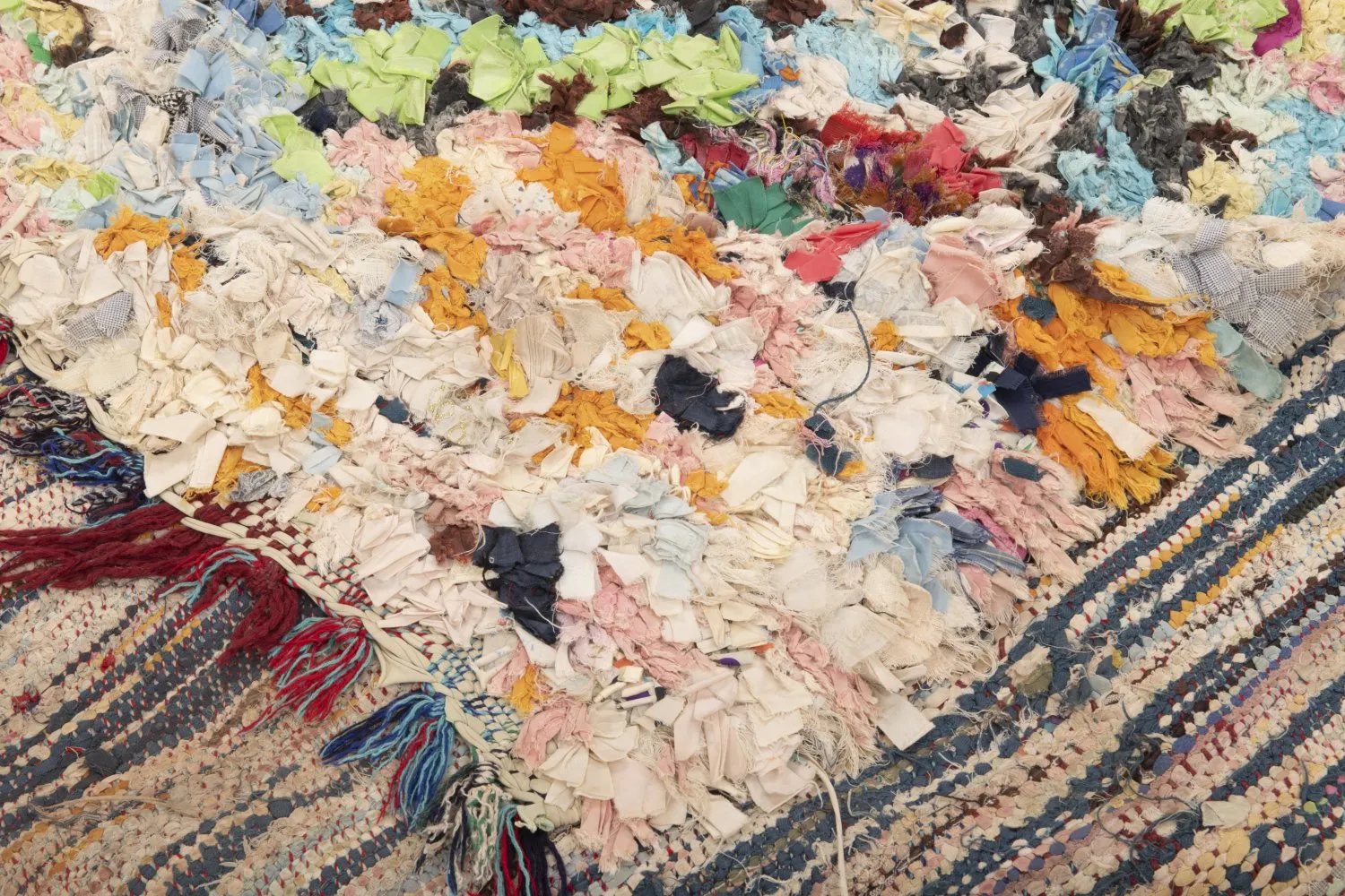 Marocký Berberský koberec Boucherouite 210 x 160 cm