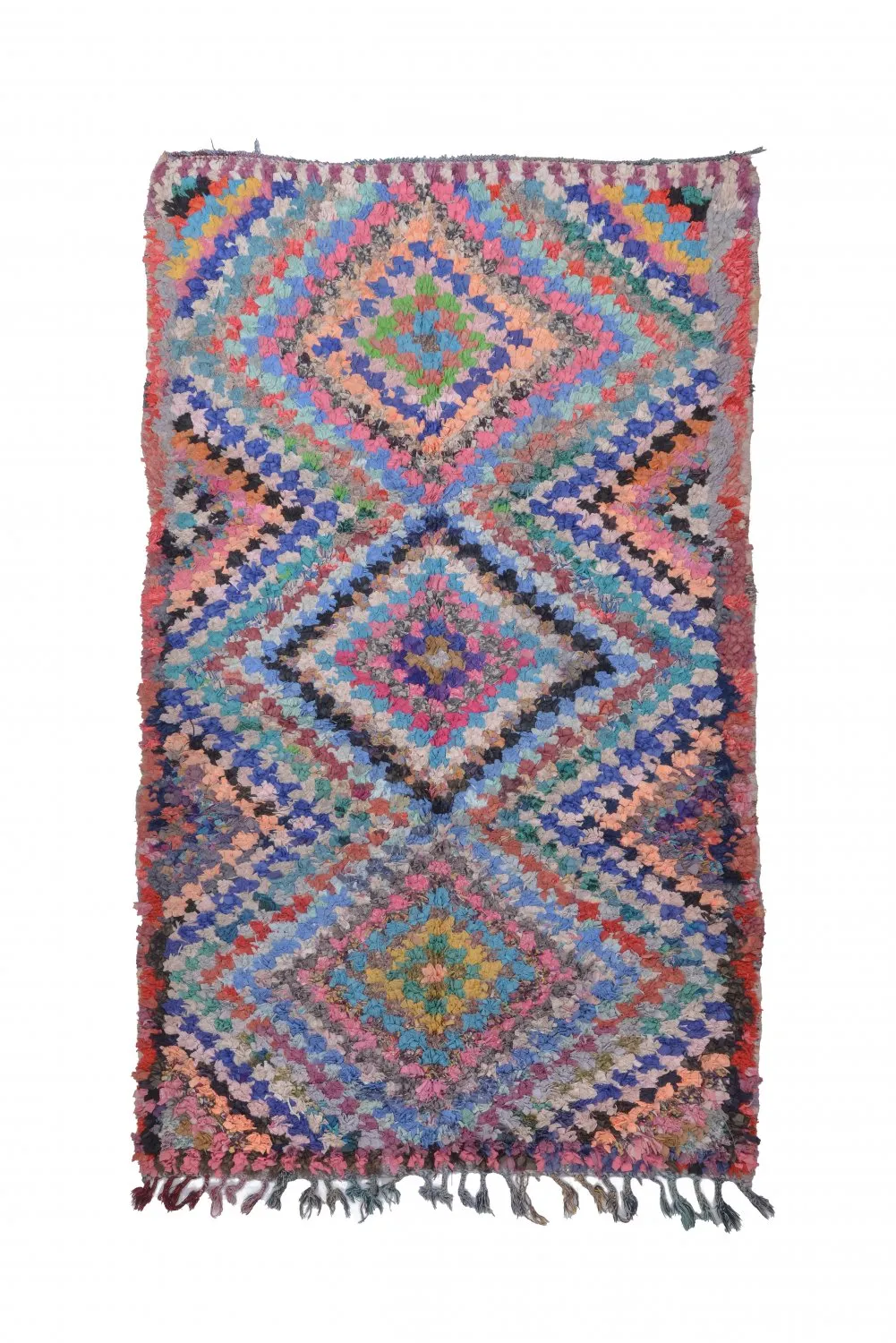 Marocký Berberský koberec Boucherouite 230 x 135 cm