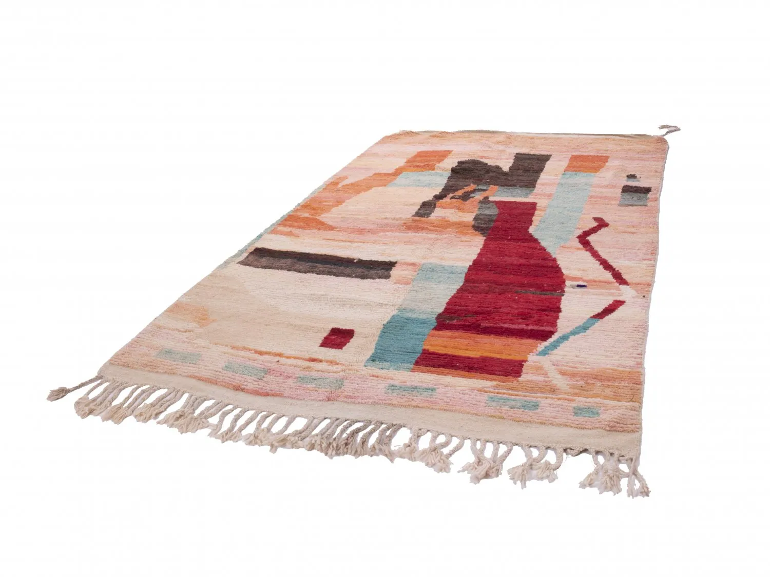 Kilim Marocký Berberský koberec Azilal 300 x 200 cm