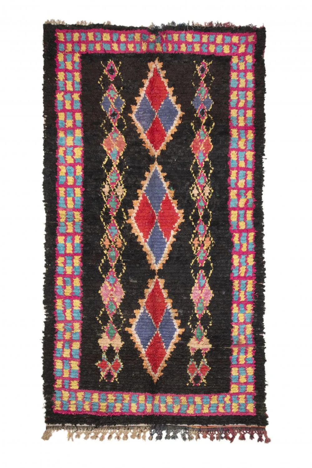 Marocký Berberský koberec Boucherouite 315 x 165 cm