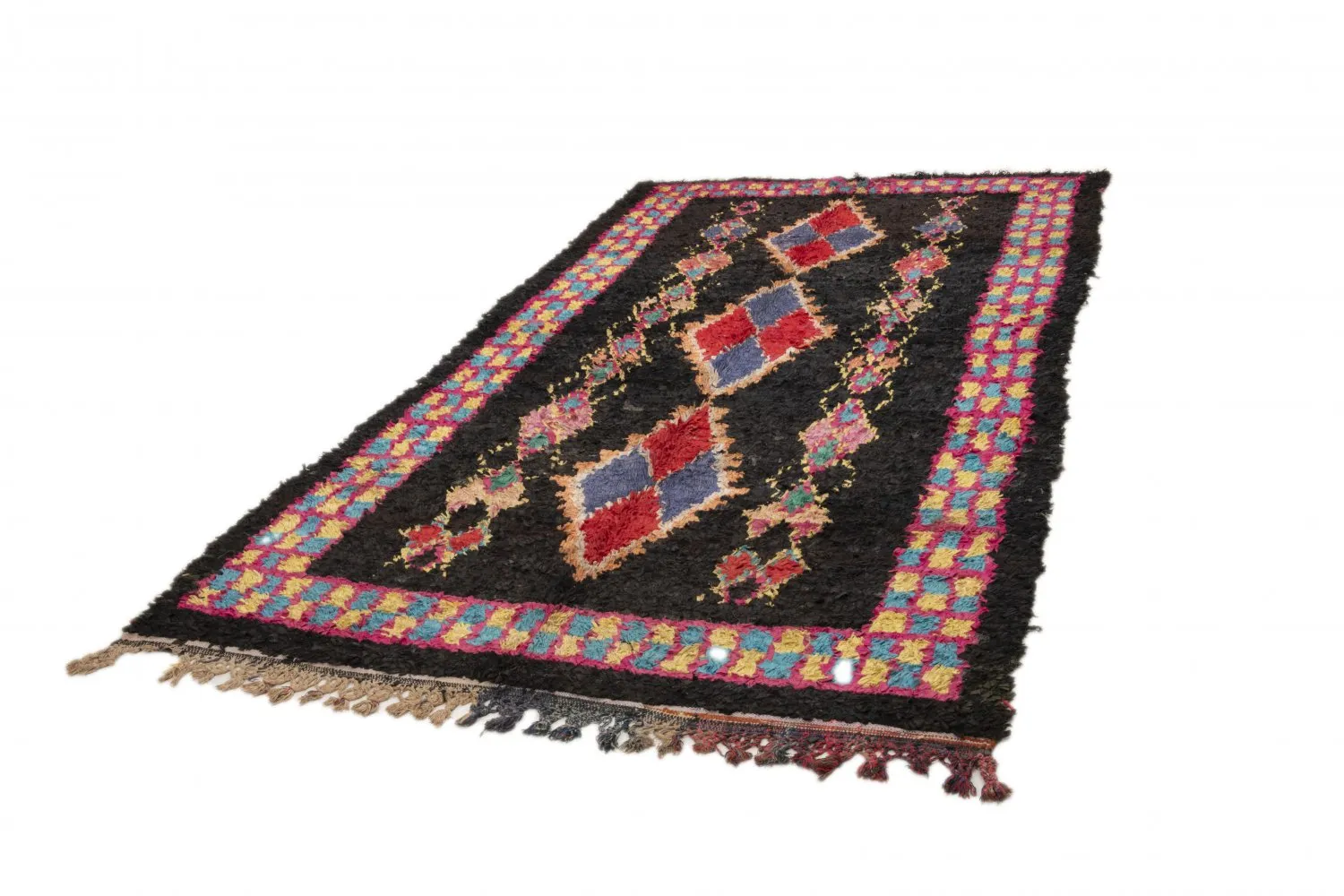 Marocký Berberský koberec Boucherouite 315 x 165 cm
